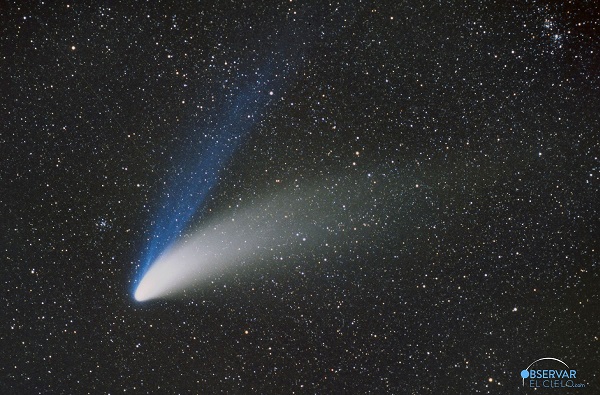 Cometa NeoWise. Fotografía de Jon Teus, de Observar el Cielo. www.observarelcielo.com