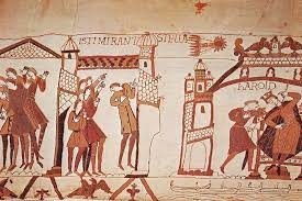 Tapiz de Bayeux, lienzo del siglo XI,