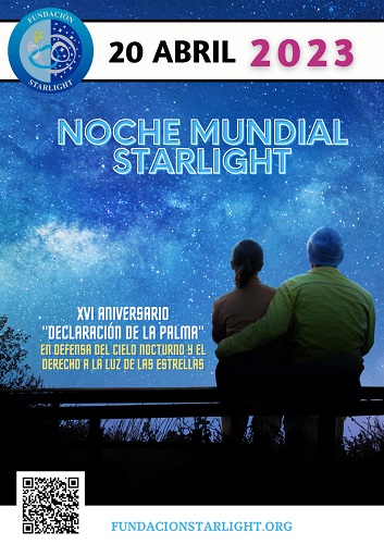 Cartel de Noche Mundial Starlight 2023.