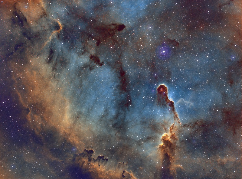 IC1396 Nebulosa Trompa de Elefante. Foto: Fernando Apausa.