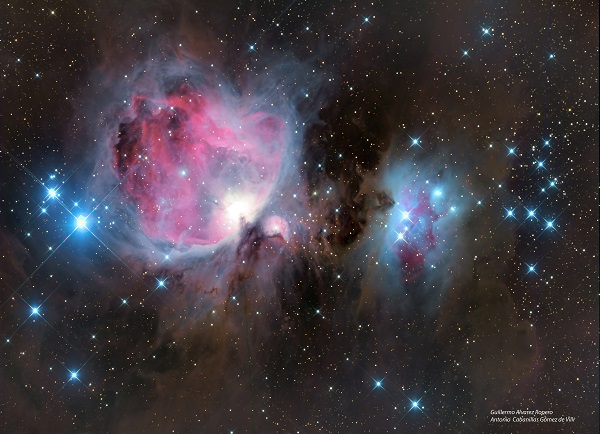 M 42. Nebulosa de Orión. Foto: Antonio Cabanillas.