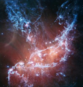  NGC 346 desde el Telescopio espacial James Webb . NASA/ESA/CSA.