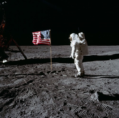 Armstrong caminó sobre la Luna en 1969. Foto: Nasa