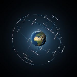Galileo, sistema europeo de radionavegación y posicionamiento por satélite desarrollado por la Comisión Europea a través de la Agencia Espacial Europea (ESA). Imágen: Galileo_constellation. ESA – P. Carril