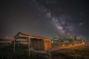 El astroturismo está en auge. Foto: Eduardo González, Observatorio astronómico Polaris, en Barajas, Navarredonda de Gred
