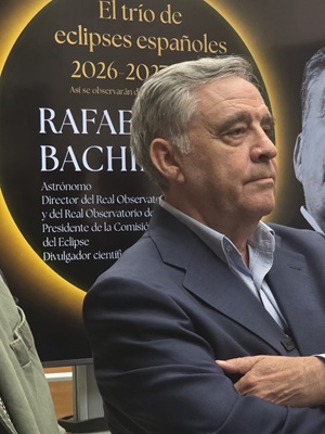 Entrevista al presidente de la Comisión Científica y de Asesoramiento del Trío de Eclipses.